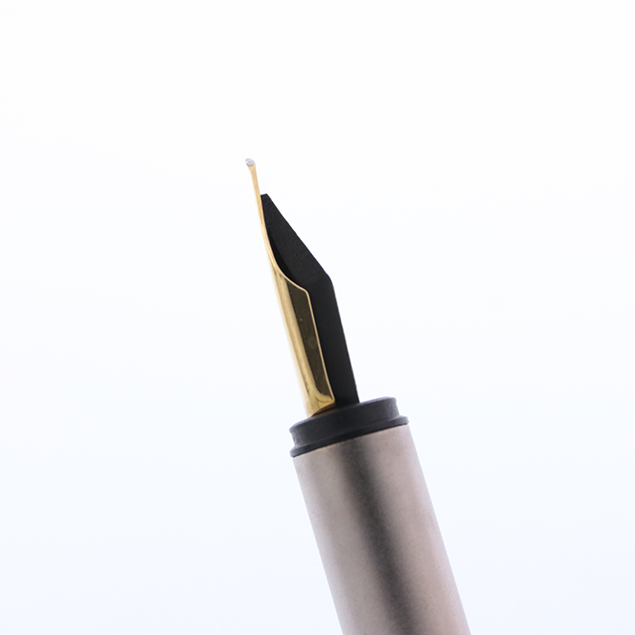 中古)MONTBLANC モンブラン 万年筆 ノブレス ステンレス ローズ