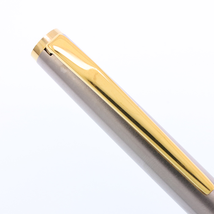 中古)MONTBLANC モンブラン 万年筆 ノブレス ステンレス ローズ