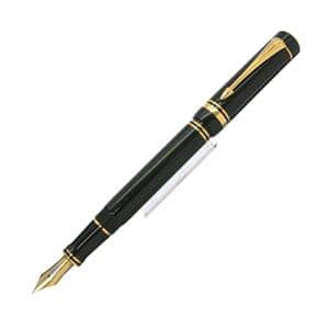 万年筆 デュオフォールド ブラックGT センテニアル 18K/F (初期型)