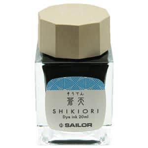 ボトルインク SHIKIORI [四季織] 十六夜の夢 蒼天 20ml