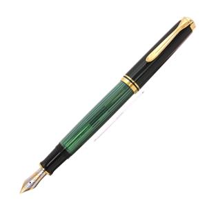 Pelikan ペリカン 万年筆 スーベレーン M800 緑縞 B メイン