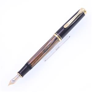 万年筆 スーベレーン M400 茶縞 EF