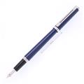 MONTBLANC モンブラン 万年筆 ノブレス プラチナ ストライプカット 中古)MONTBLANC モンブラン 万年筆 ノブレス オブリージュ