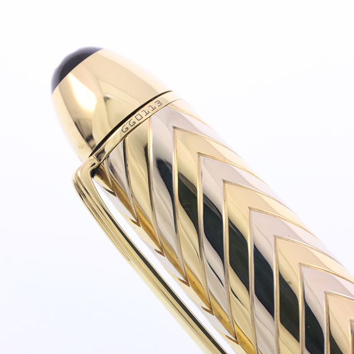 中古)MONTBLANC モンブラン 万年筆 #1499 ソリテール 18Kソリッド