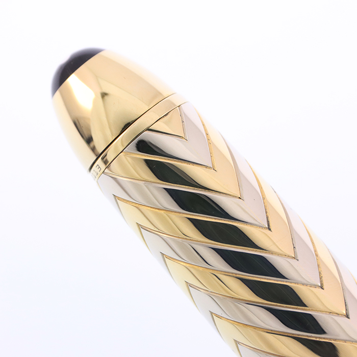中古)MONTBLANC モンブラン 万年筆 #1499 ソリテール 18Kソリッド