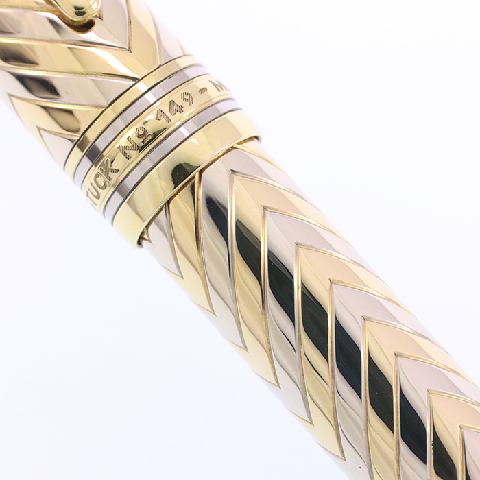 中古)MONTBLANC モンブラン 万年筆 #1499 ソリテール 18Kソリッド