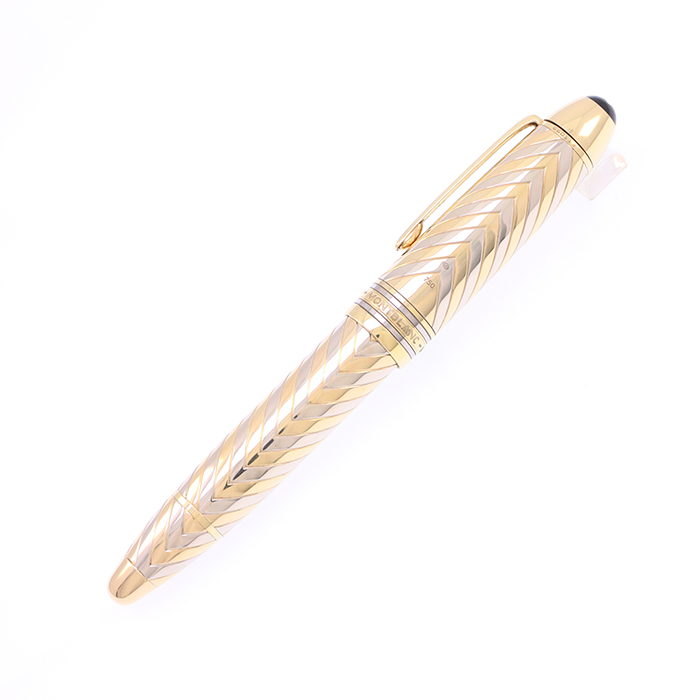 中古)MONTBLANC モンブラン 万年筆 #1499 ソリテール 18Kソリッド