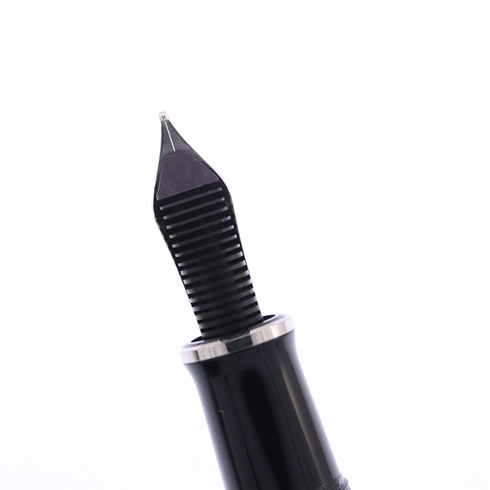 中古)Pelikan ペリカン 万年筆 スーベレーン M405 ブラックストライプ