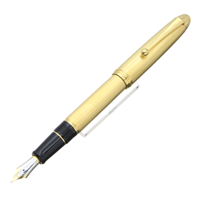 PILOTカスタム745ゴールド ストライプ 万年筆 専用ケース付き 生産終了品】PILOT パイロット カスタム745 ゴールドストライプ