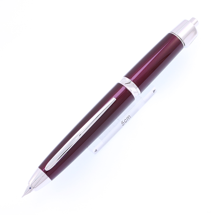 中古)PILOT パイロット 万年筆 キャップレスLS ラグジュアリーパープル 