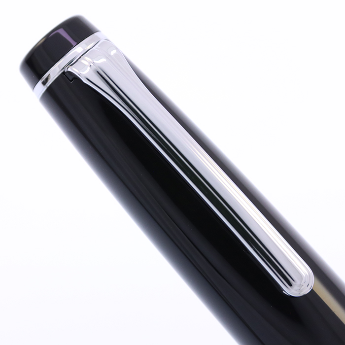 中古)SAILOR セーラー 万年筆 プロフェッショナルギア 銀 ブラック