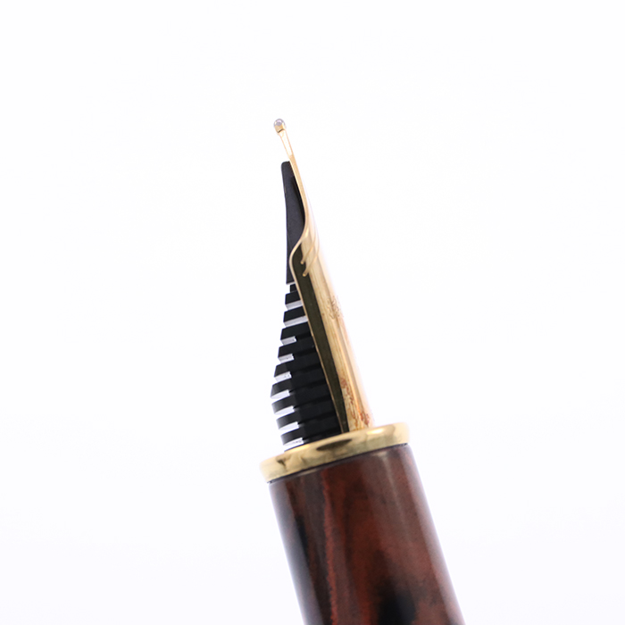 中古)PLATINUM プラチナ 万年筆 #3776 マーブルエボナイト ジュピター