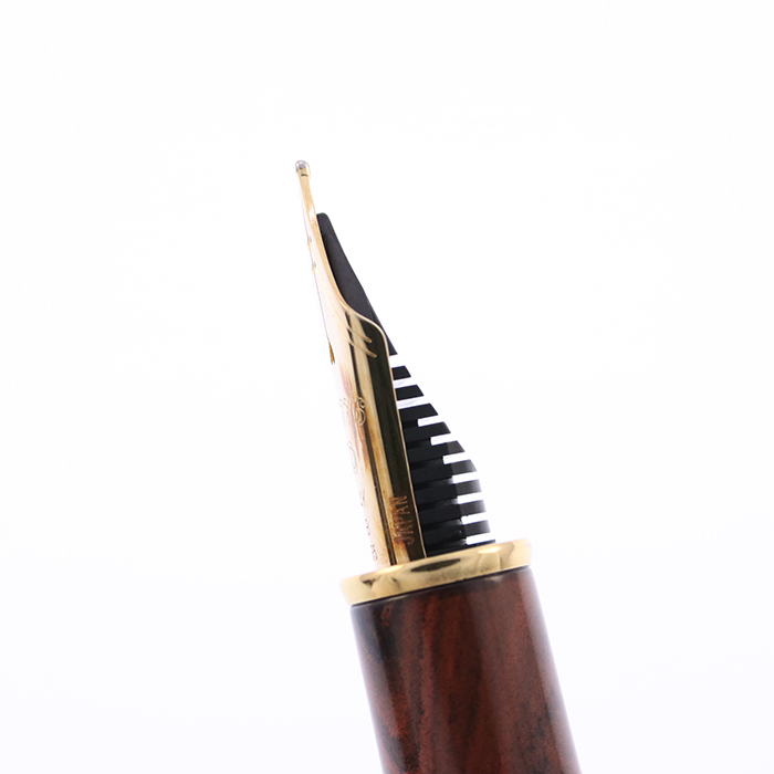 中古)PLATINUM プラチナ 万年筆 #3776 マーブルエボナイト ジュピター