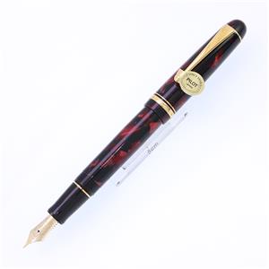 PILOT パイロット 万年筆 カスタム レガンス2 レッド 中字 メイン