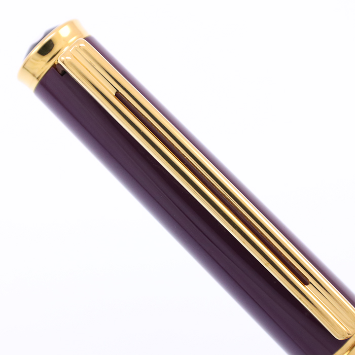 中古)MONTBLANC モンブラン 万年筆 ノブレス オブリージュ パープル B