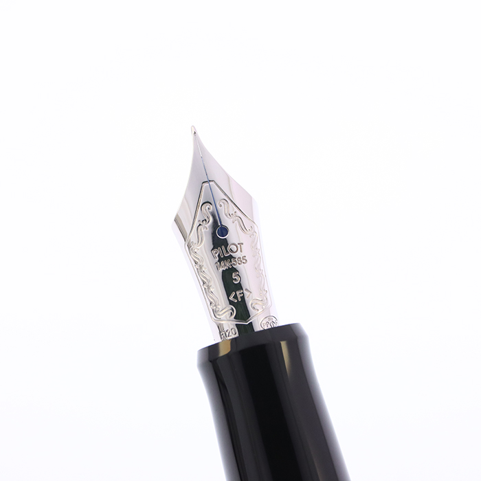 中古)PILOT パイロット 万年筆 カスタム ヘリテイジ91 オレンジ 細字