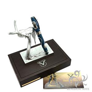 VISCONTI ビスコンティ 万年筆 サルバドーレ・ダリ スターリングシルバーブルー M メイン