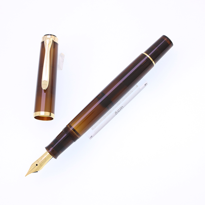 Pelikan 万年筆 クラシック M200 M スモーキークォーツ　新品未使用 中古)Pelikan ペリカン 万年筆 スペシャルエディション クラシック