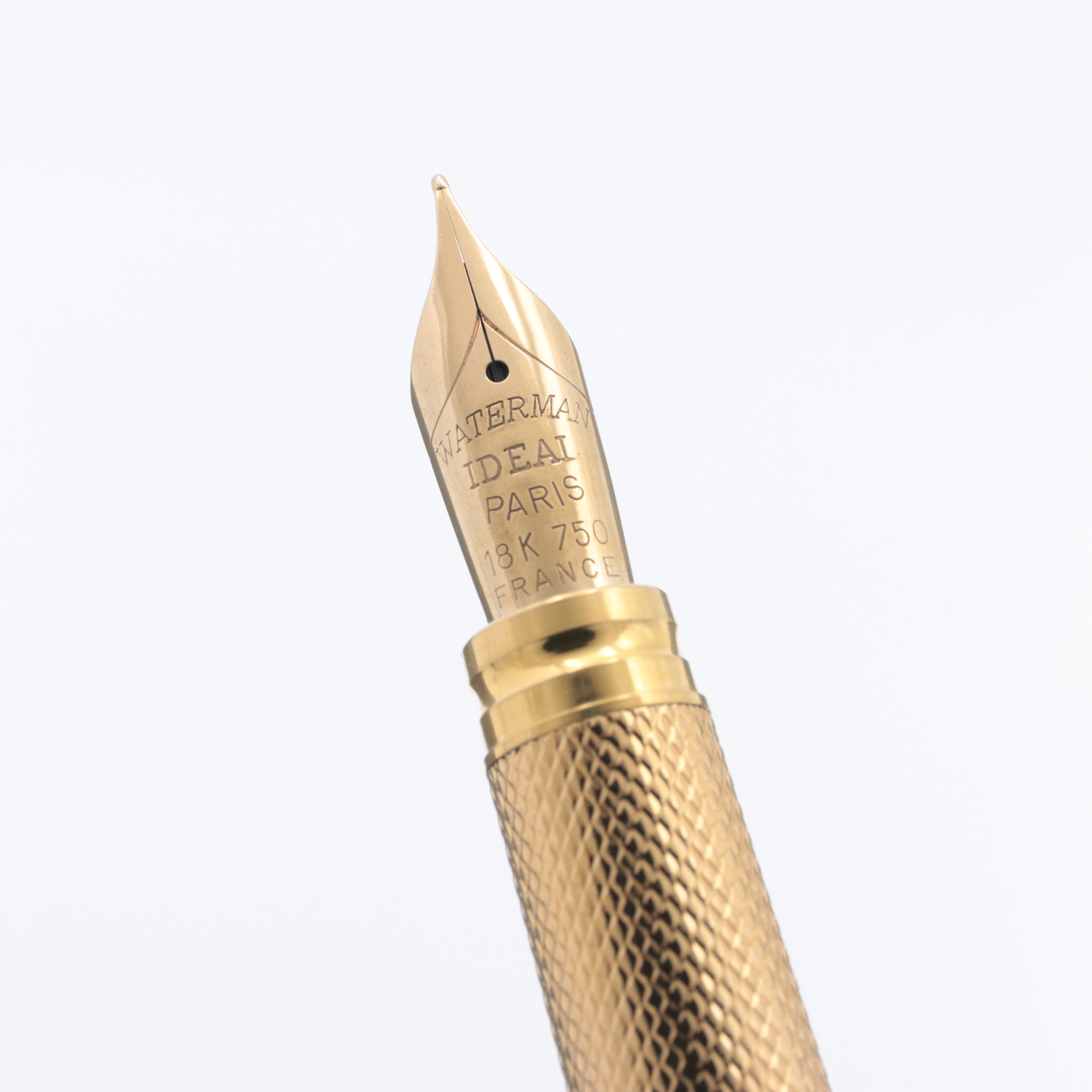 WATERMAN ウォーターマン 万年筆 プレファス ゴールドプレート F 詳細ページ | 万年筆 ボールペンなど高級筆記具の販売・買取