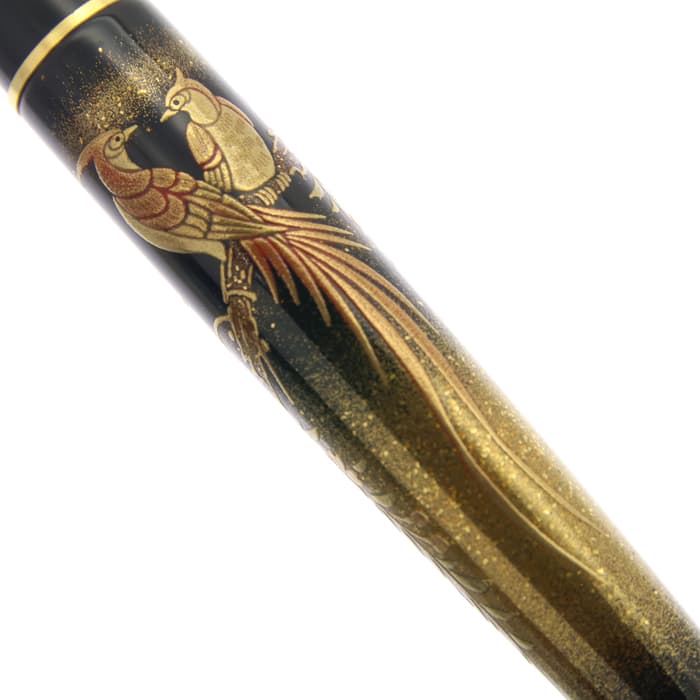 パイロット 万年筆 蒔絵 桜に楽鳥 細字 クリップ欠損 パイロット 万年筆 蒔絵 桜に楽鳥 細字 クリップ欠損 パイロット