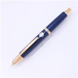 PILOT パイロット 万年筆 キャップレス ダークブルー 細字 メイン