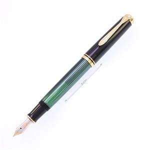 万年筆 スーベレーン M600 グリーンストライプ F