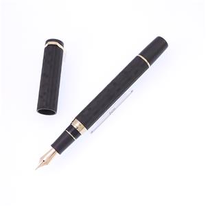 万年筆 エボナイト彫刻夜光 中字