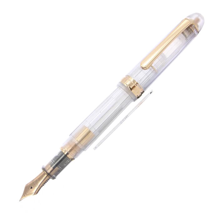 中古)PLATINUM プラチナ 万年筆 #3776 センチュリー NICE(ニース) ロゼ