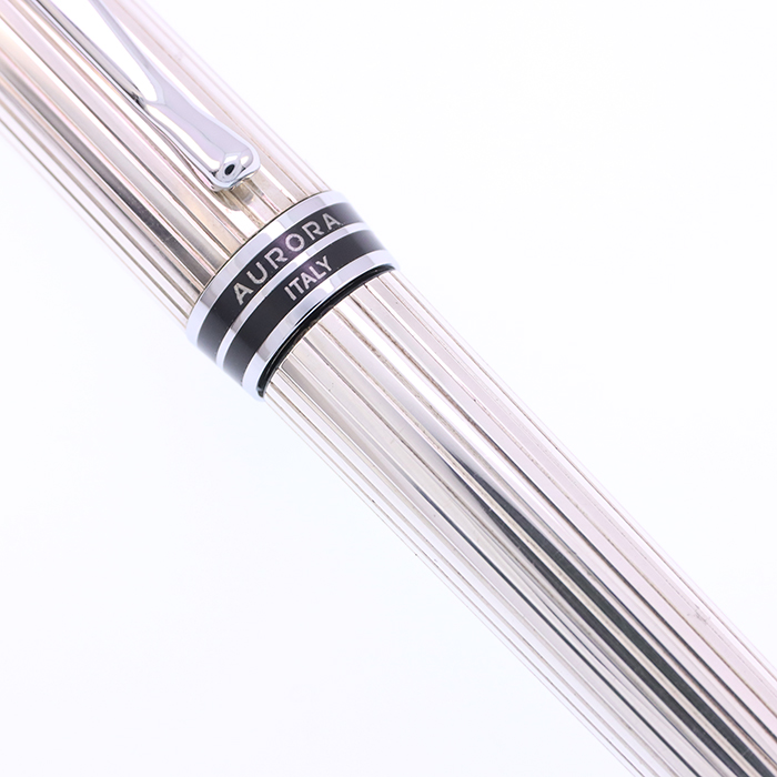 中古)AURORA アウロラ 万年筆 イプシロン スターリングシルバー