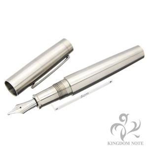 NAKAYA 中屋万年筆 万年筆 チタン製 ピッコロサイズ 極太字 メイン