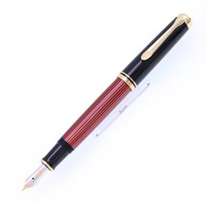 Pelikan ペリカン 万年筆 スーベレーン M600 レッドストライプ EF メイン