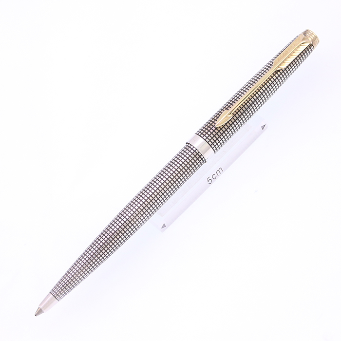 パーカー PARKER 75 ボールペン スターリングシルバー シズレ 中古)PARKER パーカー ボールペン #75 シズレ スターリングシルバー