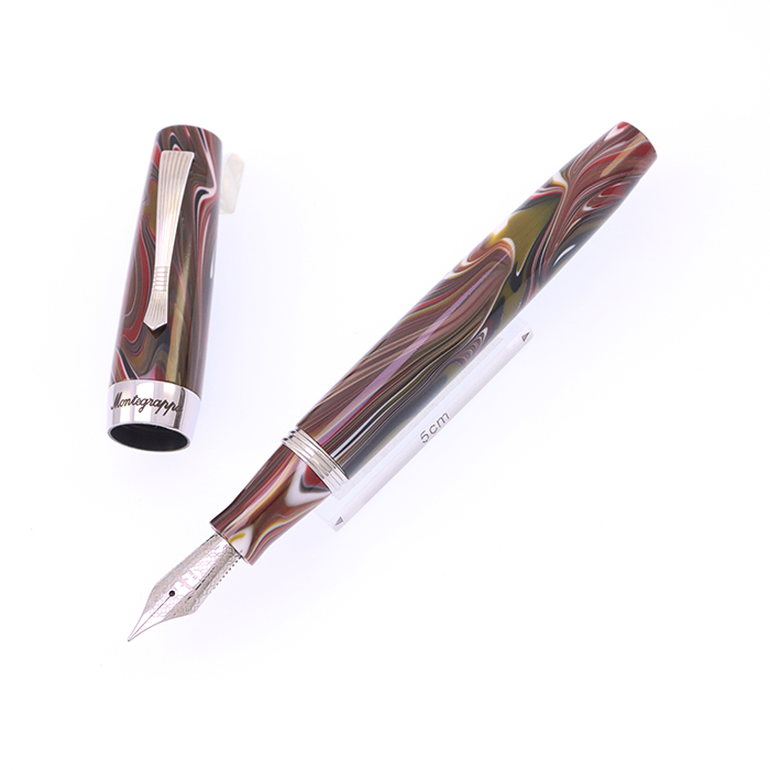中古)Montegrappa モンテグラッパ 万年筆 エルモ02 アジアーゴ F（商品
