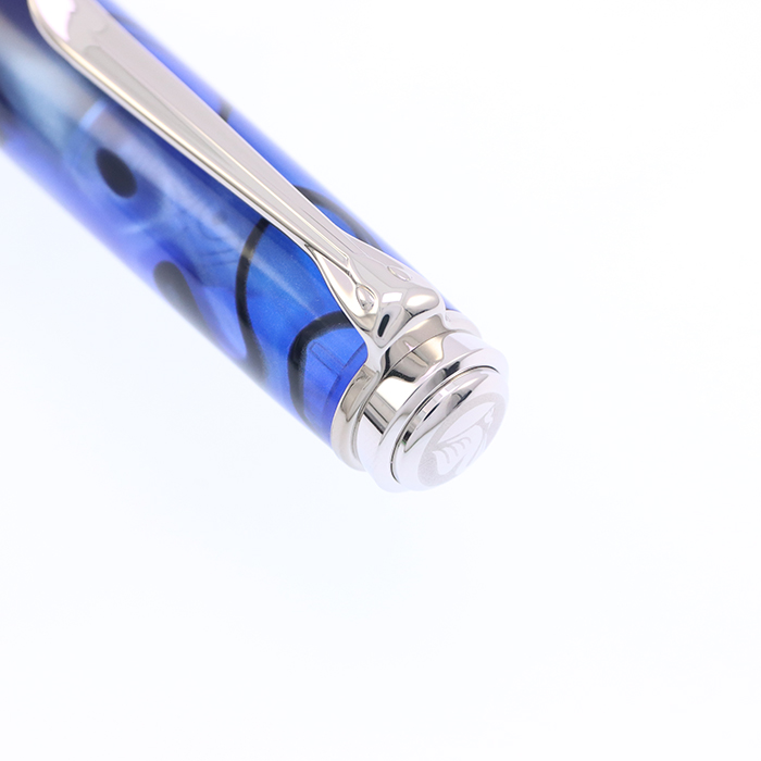 中古)Pelikan ペリカン 万年筆 スーベレーン M805 ブルーデューン M