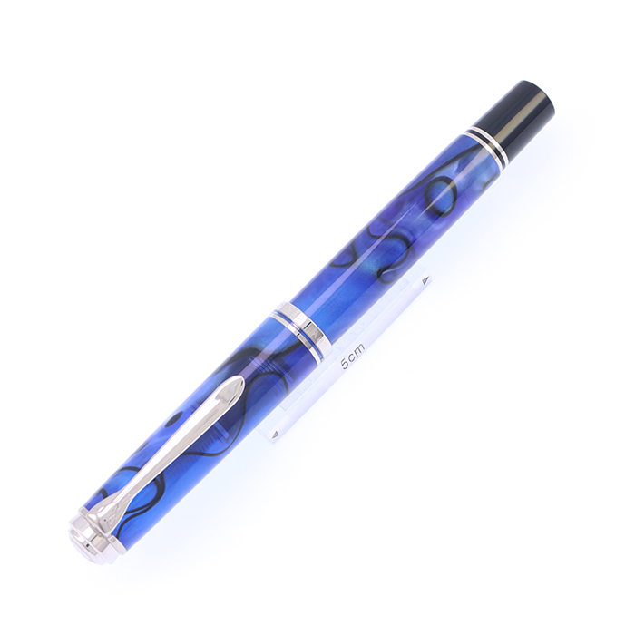 中古)Pelikan ペリカン 万年筆 スーベレーン M805 ブルーデューン M