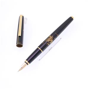 万年筆 平蒔絵 鳳凰 中字 (旧型) 