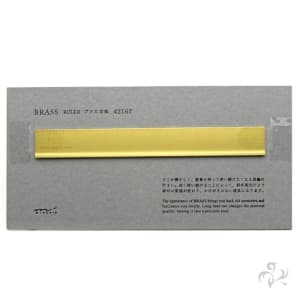 TRAVELER'S COMPANY トラベラーズカンパニー ブラス 15cm定規 無垢 [42167006] メイン