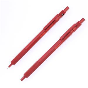 600 ボールペン・メカニカルペンシル(0.5mm)セット マダーレッド