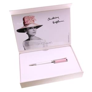 S.T.Dupont エス・テー・デュポン ボールペン オードリーコレクション ピンク&パーリーホワイトラッカー メイン