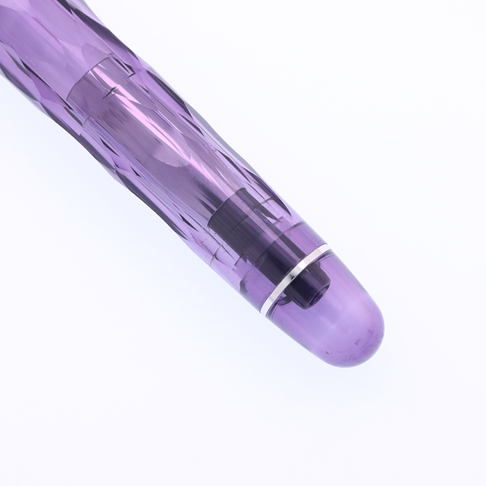 中古)PLATINUM プラチナ 万年筆 #3776 センチュリー 富士旬景 紫雲