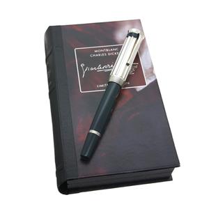 MONTBLANC モンブラン 万年筆 作家シリーズ2001 チャールズ･ディケンズ F メイン