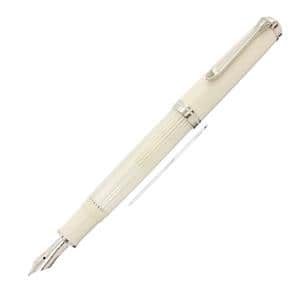 Pelikan ペリカン 万年筆 スーベレーン M605 ホワイトストライプ M メイン