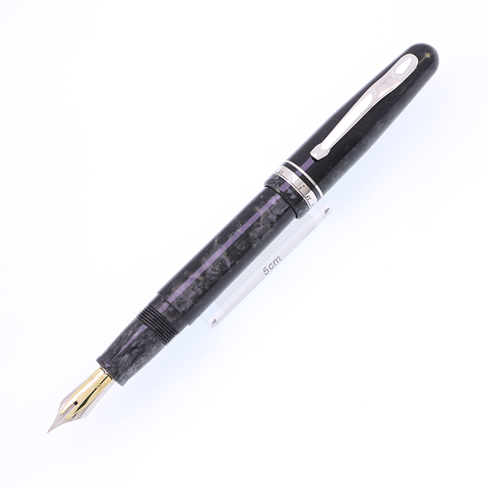 中古)DELTA デルタ 万年筆 フュージョン82 グレー 18K/EF（商品ID