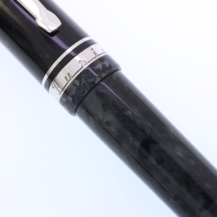 中古)DELTA デルタ 万年筆 フュージョン82 グレー 18K/EF（商品ID