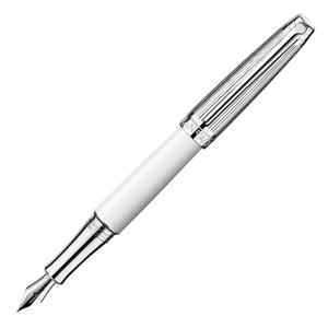 CARAN d'ACHE カランダッシュ 万年筆 レマンコレクション バイカラー ホワイト メイン