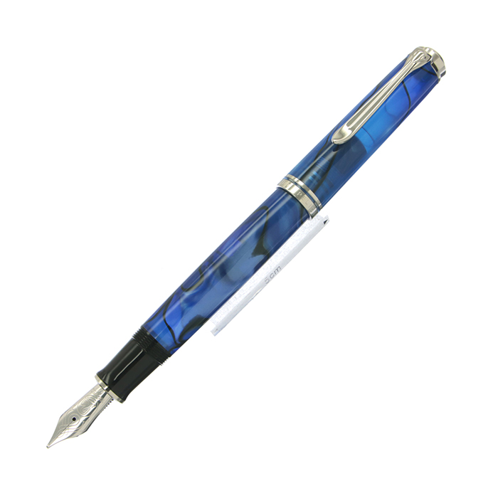 ペリカン 未使用品 M805 ブルーデューン EF 万年筆 Pelikan - ペリカン M805 ブルーデューン EF 中古)Pelikan