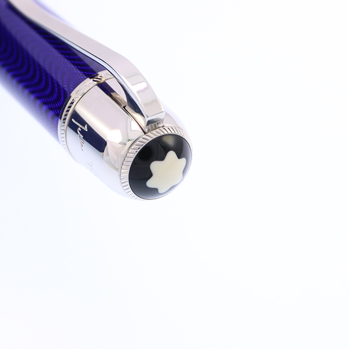 モンブラン 作家シリーズ　万年筆 2003 ジュール・ヴェルヌ M 中古)MONTBLANC モンブラン 万年筆 作家シリーズ2003 ジュール