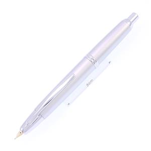 PILOT パイロット 万年筆 伊東屋限定 キャップレス シルバー 18金ペン先 中字 メイン