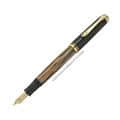 Pelikan ペリカン 万年筆 スーベレーン M400SE 茶縞 F