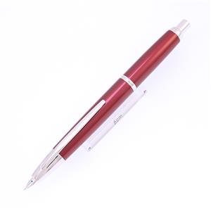 万年筆 キャップレス デシモ レッド 細字